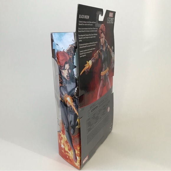 Black Widow Marvel Legends Walmart Exclusive Gray Suit Action Figure (B) - Picture 6 of 14